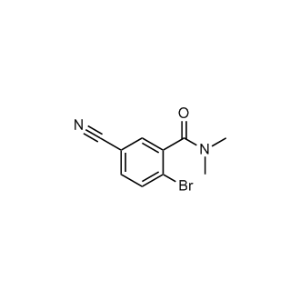 2-Bromo-5-cyano-N,N-dimethylbenzamide