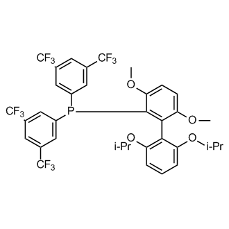 Bis[3,5-bis(trifluoromethyl)phenyl][3,6-dimethoxy-2',6'-bis(1-methylethoxy)[1,1'-biphenyl]-2-yl]phosphine