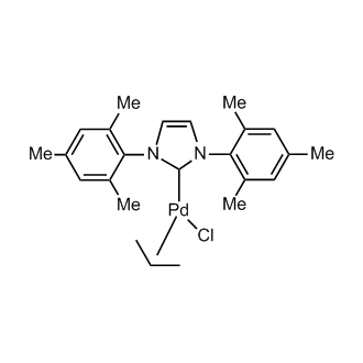 Chloro[1,3-dihydro-1,3-bis(2,4,6-trimethylphenyl)-2H-imidazol-2-ylidene](η3-2-propen-1-yl)palladium