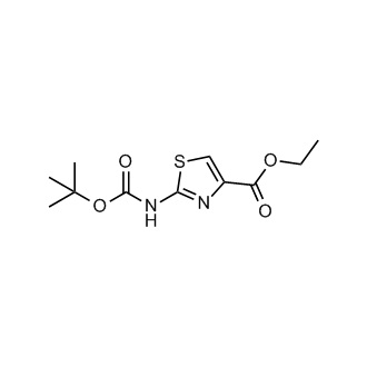 Ethyl 2-((tert-butoxycarbonyl)amino)thiazole-4-carboxylate