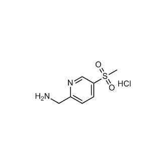 (5-(Methylsulfonyl)pyridin-2-yl)methanamine hydrochloride