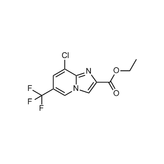 Ethyl 8-chloro-6-(trifluoromethyl)imidazo[1,2-a]pyridine-2-carboxylate