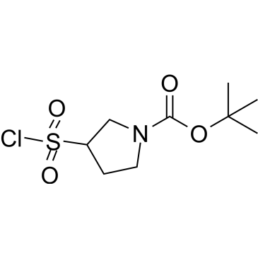 tert-Butyl 3-(chlorosulfonyl)pyrrolidine-1-carboxylate