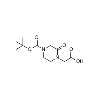 2-(4-(tert-Butoxycarbonyl)-2-oxopiperazin-1-yl)acetic acid