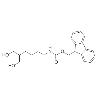 9H-fluoren-9-ylmethyl N-[6-hydroxy-5-(hydroxymethyl)hexyl]carbamate
