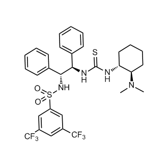 N-[(1R,2R)-2-[[[[(1R,2R)-2-(Dimethylamino)cyclohexyl]amino]thioxomethyl]amino]-1,2-diphenylethyl]-3,5-bis(trifluoromethyl)benzenesulfonamide