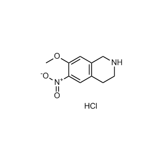 7-Methoxy-6-nitro-1,2,3,4-tetrahydroisoquinoline hydrochloride