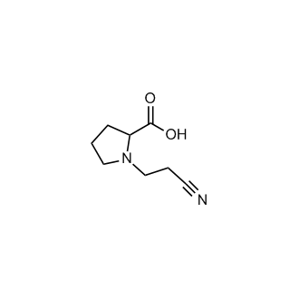 1-(2-Cyanoethyl)pyrrolidine-2-carboxylic acid