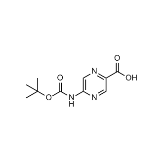 5-((tert-Butoxycarbonyl)amino)pyrazine-2-carboxylic acid