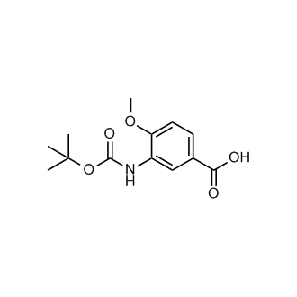 3-(tert-Butoxycarbonylamino)-4-methoxybenzoic acid