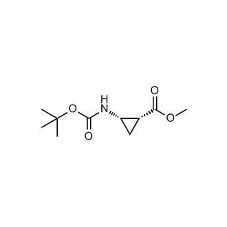 cis-2-[[(1,1-Dimethylethoxy)carbonyl]amino]cyclopropanecarboxylic acid methyl ester