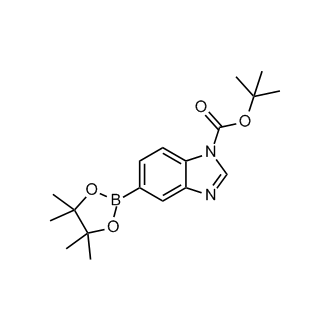 tert-Butyl 5-(4,4,5,5-tetramethyl-1,3,2-dioxaborolan-2-yl)-1H-benzimidazole-1-carboxylate