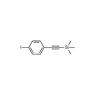 ((4-Iodophenyl)ethynyl)trimethylsilane