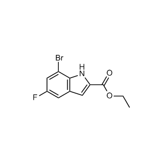 Ethyl 7-bromo-5-fluoro-1H-indole-2-carboxylate