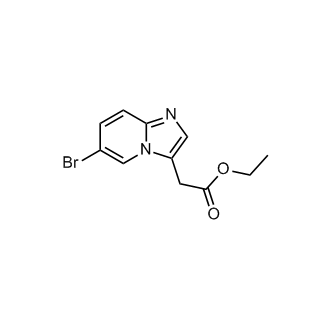 Ethyl 2-(6-bromoimidazo[1,2-a]pyridin-3-yl)acetate