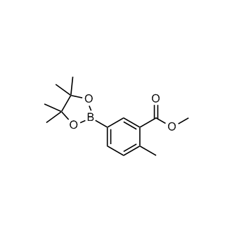Methyl 2-methyl-5-(4,4,5,5-tetramethyl-1,3,2-dioxaborolan-2-yl)benzoate