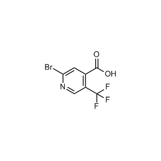 2-Bromo-5-(trifluoromethyl)isonicotinic acid