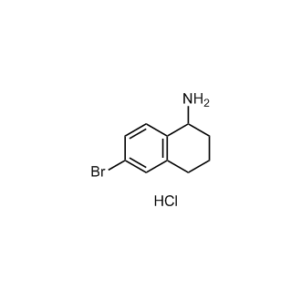 6-Bromo-1,2,3,4-tetrahydronaphthalen-1-amine hydrochloride