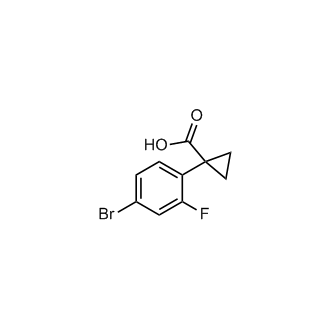 1-(4-Bromo-2-fluorophenyl)cyclopropanecarboxylic acid