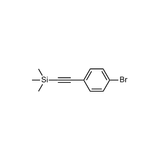 ((4-Bromophenyl)ethynyl)trimethylsilane