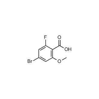4-Bromo-2-fluoro-6-methoxybenzoic acid