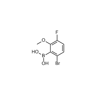 (6-Bromo-3-fluoro-2-methoxyphenyl)boronic acid