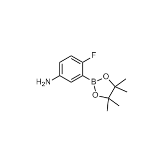4-Fluoro-3-(4,4,5,5-tetramethyl-1,3,2-dioxaborolan-2-yl)aniline