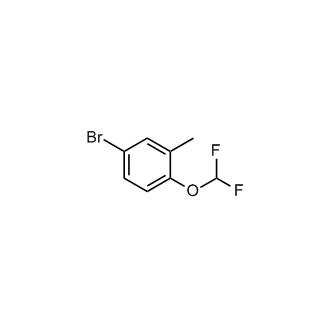 4-Bromo-1-(difluoromethoxy)-2-methylbenzene