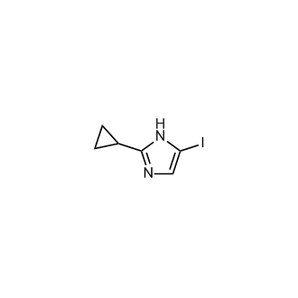 2-Cyclopropyl-5-iodo-1H-imidazole