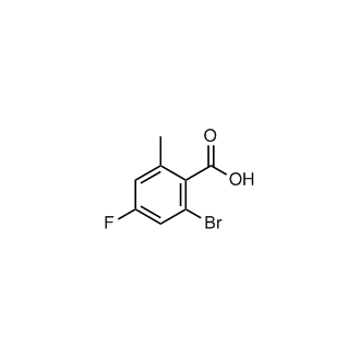 2-Bromo-4-fluoro-6-methylbenzoic acid