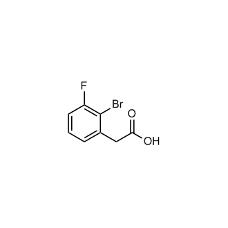 2-(2-Bromo-3-fluorophenyl)acetic acid