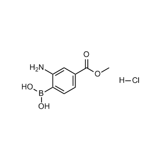 (2-Amino-4-(methoxycarbonyl)phenyl)boronic acid hydrochloride