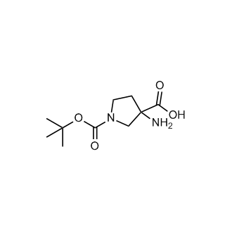 3-Amino-1-(tert-butoxycarbonyl)pyrrolidine-3-carboxylic acid