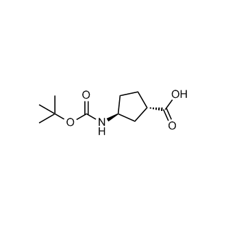 (1S,3S)-3-((tert-Butoxycarbonyl)amino)cyclopentanecarboxylic acid