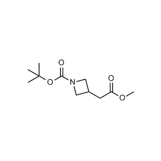 tert-Butyl 3-(2-methoxy-2-oxoethyl)azetidine-1-carboxylate