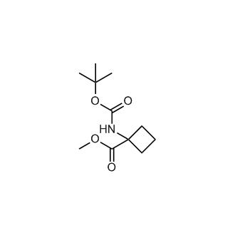 Methyl 1-((tert-butoxycarbonyl)amino)cyclobutanecarboxylate