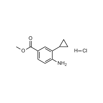 Methyl 4-amino-3-cyclopropylbenzoate hydrochloride
