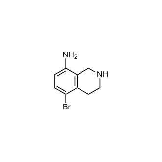 5-Bromo-1,2,3,4-tetrahydroisoquinolin-8-amine