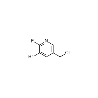 3-Bromo-5-(chloromethyl)-2-fluoropyridine