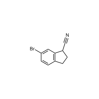 6-Bromo-2,3-dihydro-1H-indene-1-carbonitrile