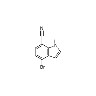 4-Bromo-1H-indole-7-carbonitrile