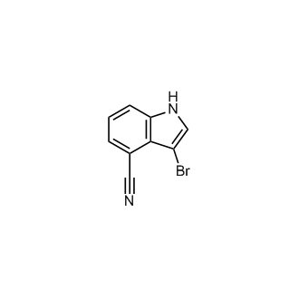 3-Bromo-1H-indole-4-carbonitrile