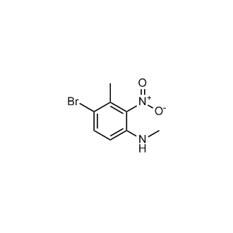 4-Bromo-N-methyl-3-methyl-2-nitroaniline