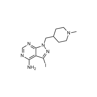3-Iodo-1-[(1-methyl-4-piperidinyl)methyl]-1H-pyrazolo[3,4-d]pyrimidin-4-amine