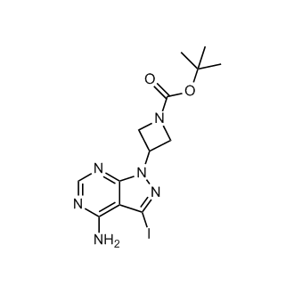 tert-Butyl 3-(4-amino-3-iodo-1H-pyrazolo[3,4-d]pyrimidin-1-yl)azetane-1-carboxylate