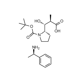 N-Boc-dolaproine-OH ((+)-phenylethylamine)