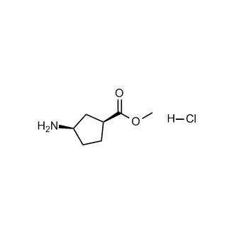 (1S,3R)-Methyl 3-aminocyclopentanecarboxylate hydrochloride