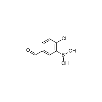 (2-Chloro-5-formylphenyl)boronic acid