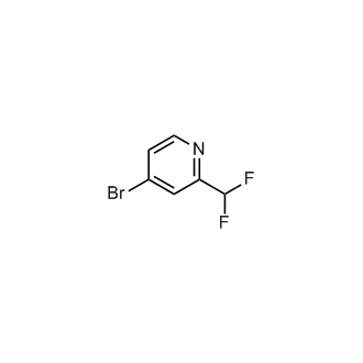 4-Bromo-2-(difluoromethyl)pyridine