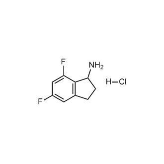 5,7-Difluoro-2,3-dihydro-1H-inden-1-amine hydrochloride